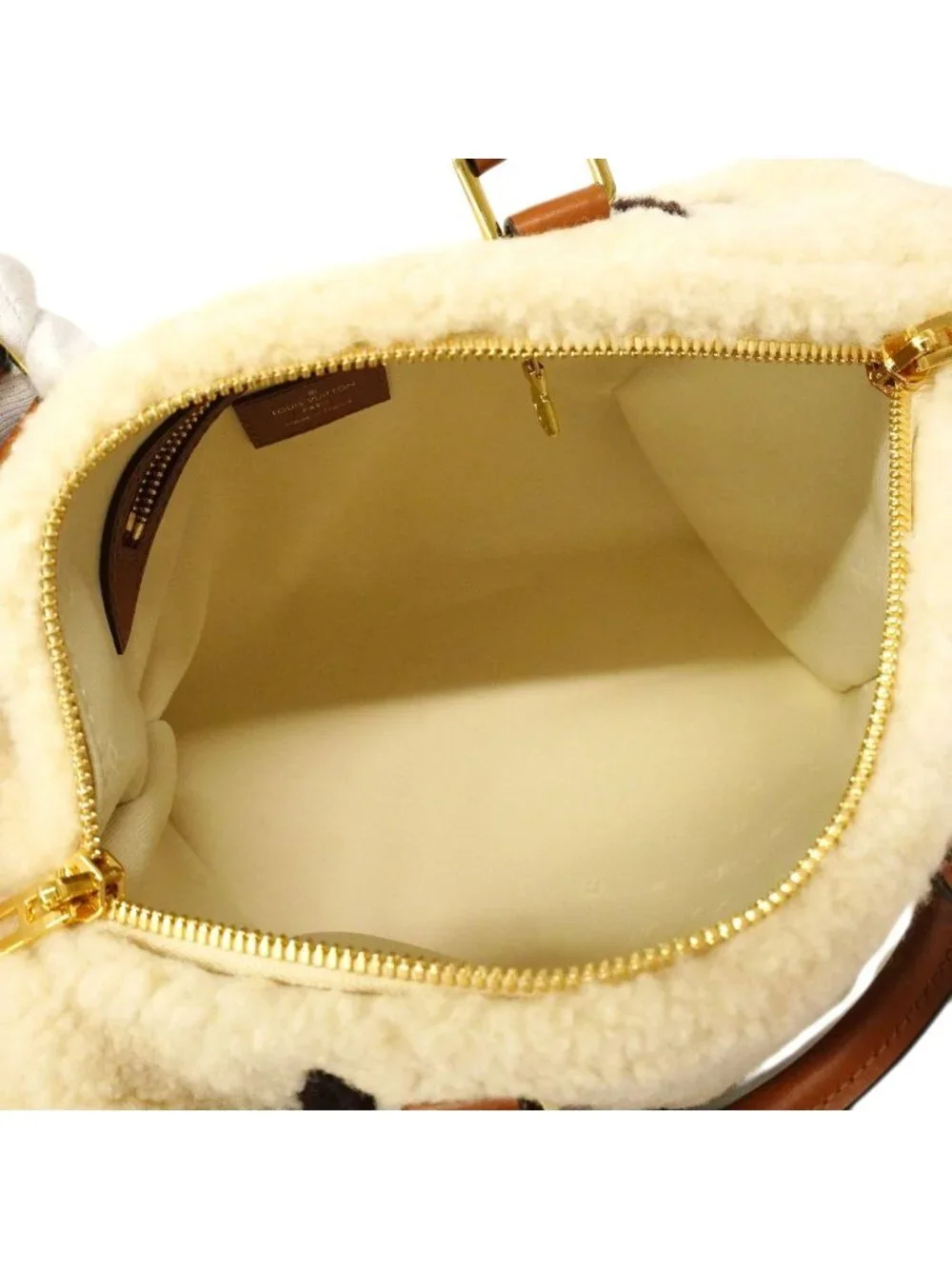 Louis Vuitton Handbag LV Ski Speedy Bandouliere 25 White 2-Way